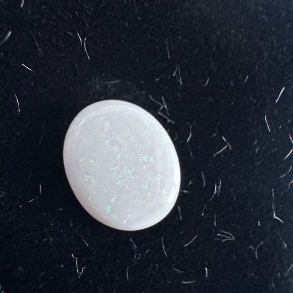 Solid Oval Opal loose stone 1.25ct - 10x8mm - Picture 3 of 6